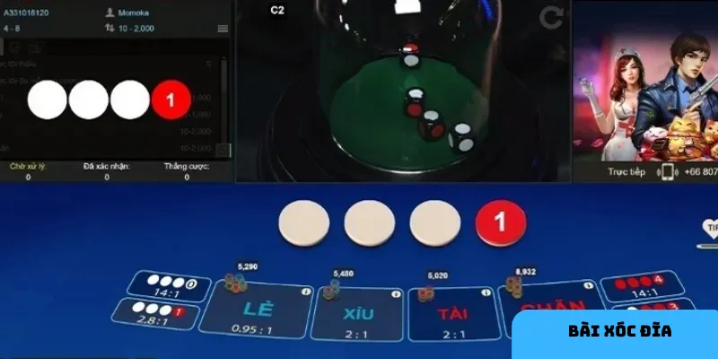 Xóc đĩa có cách chơi đơn giản nhưng hấp dẫn.