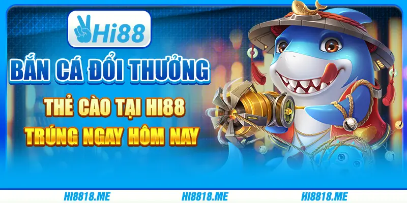 Bắn Cá Đổi Thưởng Thẻ Cào Tại Hi88 - Trúng Ngay Hôm Nay