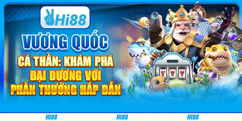 Vương Quốc Cá Thần: Khám phá đại dương với phần thưởng hấp dẫn